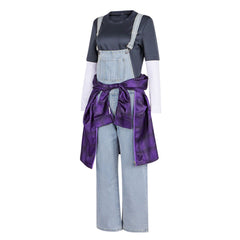 The Electric State (2025) Michelle Shirt Overalls Set Outfits Cosplay Costume 