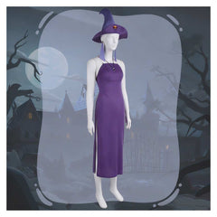 The Emperor's New Groove Yzma Purple Dress Set Outfits Cosplay Costume