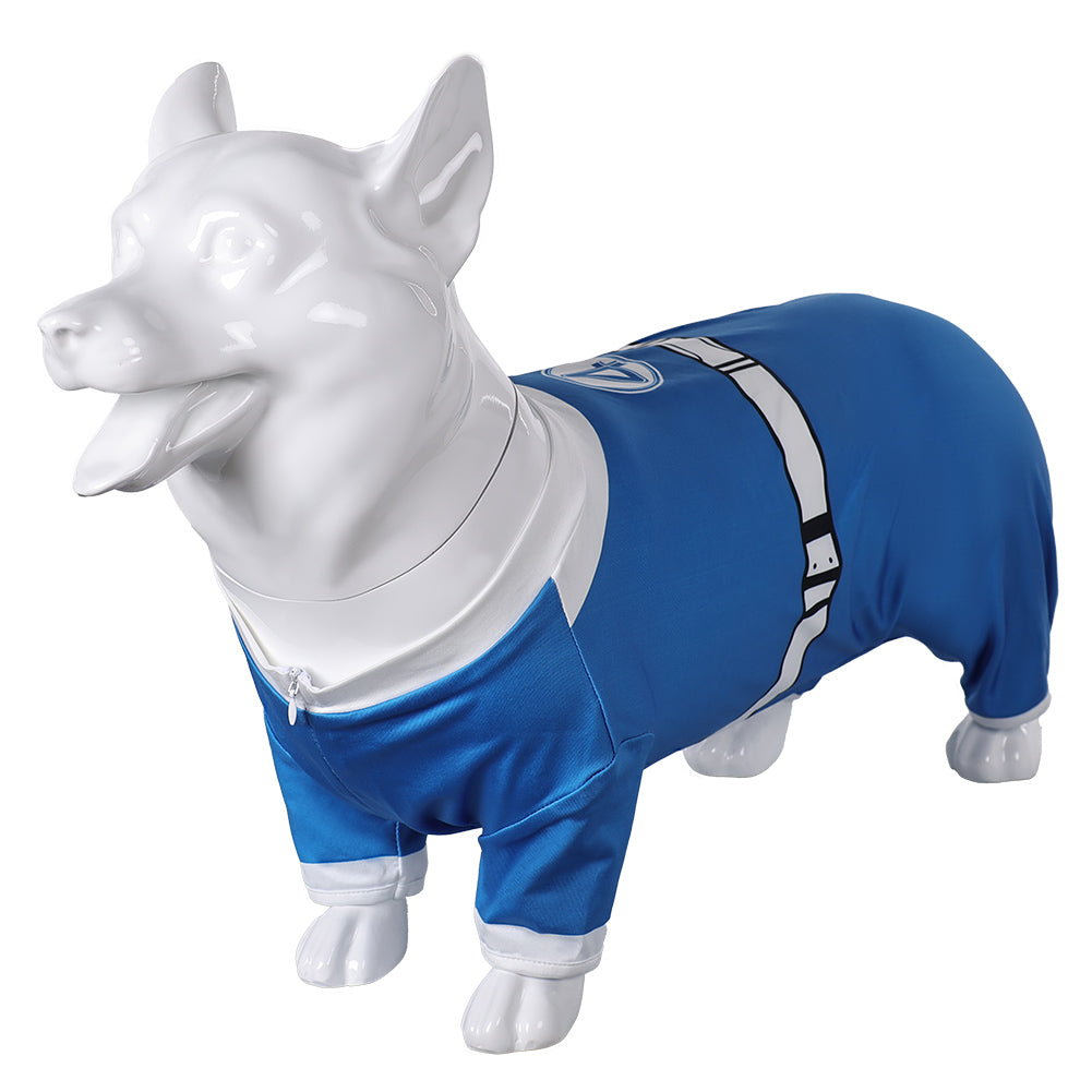 The Fantastic Four: First Steps (2025) Blue Uniform Pet Dogs Outfits Cosplay Costume 