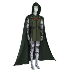 The Fantastic Four: First Steps (2025) Doctor Doom Jumpsuit Cloak Set Outfits Cosplay Costume 