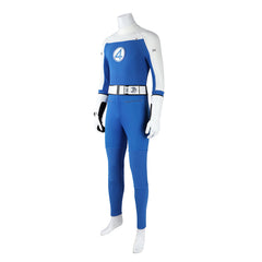 The Fantastic Four: First Steps (2025) Human Torch Blue Jumpsuit Outfits Cosplay Costume 