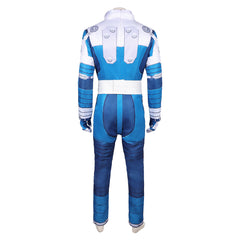 The Fantastic Four: First Steps (2025) Human Torch Blue Spacesuit Cosplay Costume 