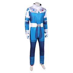 The Fantastic Four: First Steps (2025) Human Torch Blue Spacesuit Cosplay Costume 