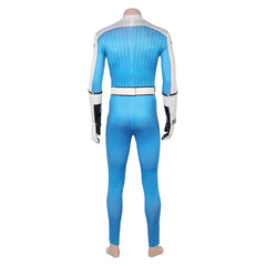 The Fantastic Four: First Steps (2025) Human Torch Blue Uniform Outfits Cosplay Costume 
