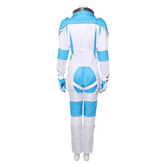 The Fantastic Four: First Steps (2025) Invisible Woman Sue Storm Spacesuit Cosplay Costume 