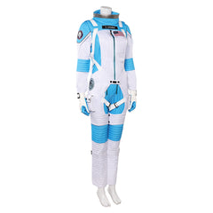 The Fantastic Four: First Steps (2025) Invisible Woman Sue Storm Spacesuit Cosplay Costume 
