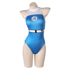 The Fantastic Four: First Steps (2025) Invisible Woman Sue Storm Swimsuit Cosplay Costume - Coshduk