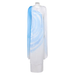 The Fantastic Four: First Steps (2025) Shalla-Bal Silver Surfer Blue Dress Outfits Cosplay Costume 