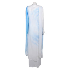 The Fantastic Four: First Steps (2025) Shalla-Bal Silver Surfer Blue Dress Outfits Cosplay Costume 