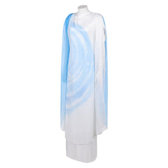 The Fantastic Four: First Steps (2025) Shalla-Bal Silver Surfer Blue Dress Outfits Cosplay Costume 