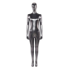 The Fantastic Four: First Steps (2025) Silver Surfer Leather Jumpsuit Outfits Cosplay Costume 