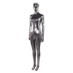 The Fantastic Four: First Steps (2025) Silver Surfer Leather Jumpsuit Outfits Cosplay Costume 