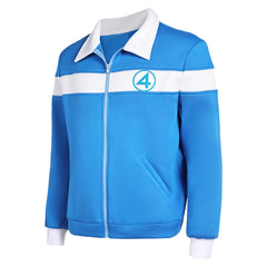 The Fantastic Four: First Steps (2025) The Thing ​Ben Grimm ​Blue Jacket Cosplay Costume 