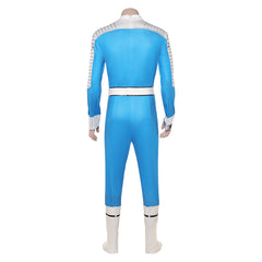 The Fantastic Four: First Steps (2025) The Thing Blue Uniform Outfits Cosplay Costume 