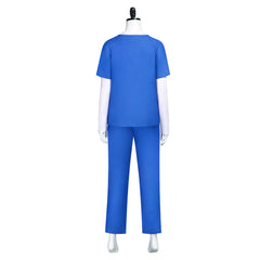 The Gifted Polaris Lorna Dane Blue Jail Uniform Outfits Cosplay Costume