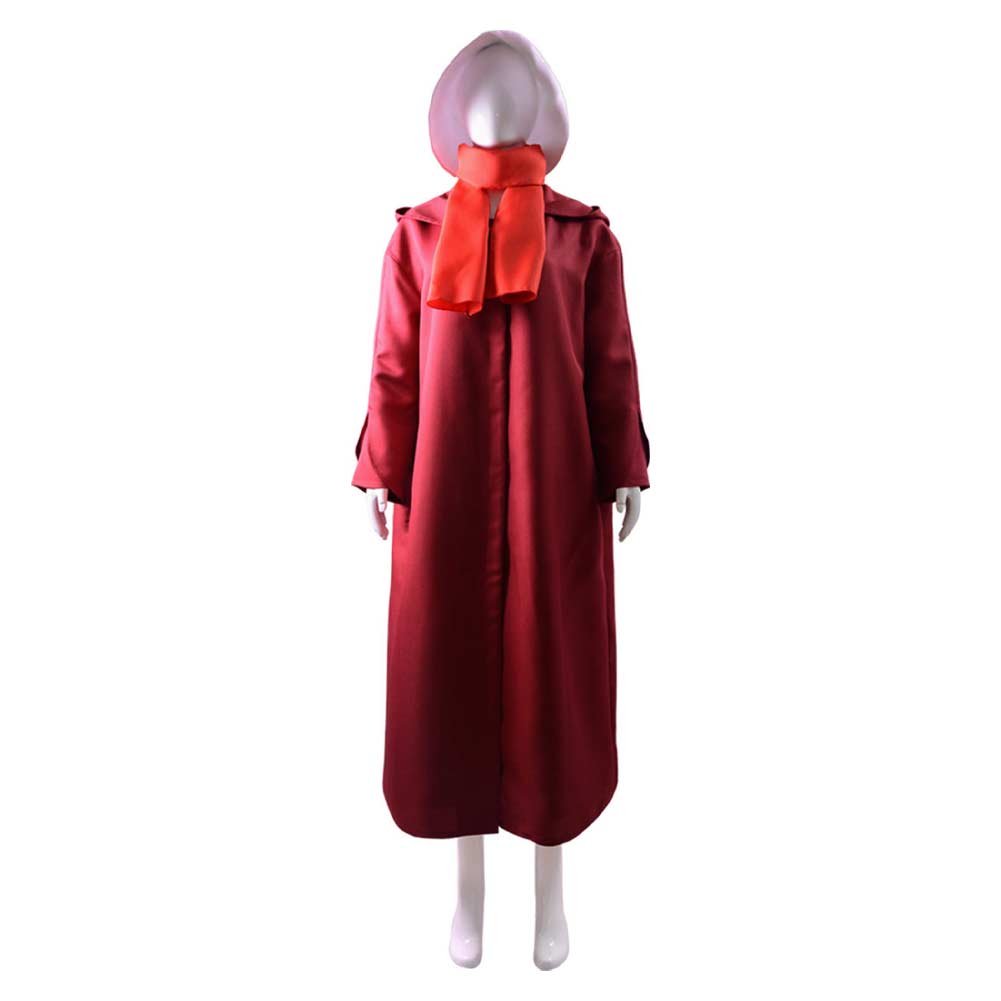 The Handmaid‘s Tale (2025) June Osborne Red Dress Robe Set Outfits Cosplay Costume