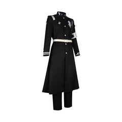The Hundred Line: Last Defense Academy (2025) Omokage Yugami Black Uniform Outfits Cosplay Costume