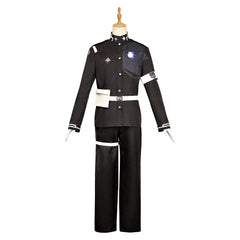 The Hundred Line: Last Defense Academy (2025) Sumino Takumi Black Uniform Outfits Cosplay Costume