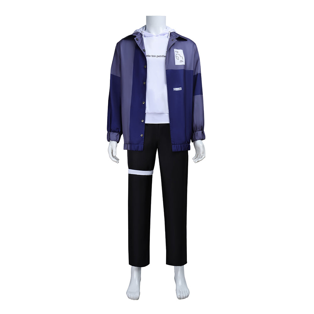 The Hundred Line: Last Defense Academy (2025) Takumi Sumino Blue Jacket Set Cosplay Costume 