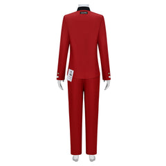 The Hundred Line: Last Defense Academy (2025) Tsukumo Ima Red School Uniform Set Outfits Cosplay Costume
