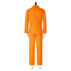 The Jester Ken Arnold Yellow Suit Set Outfits Horror Cosplay Costume 