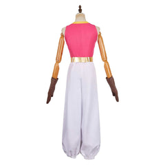 The Legend Of Zelda: Echoes Of Wisdom (2024) Zelda Royal Travel Attire Pink Outfits Cosplay Costume 