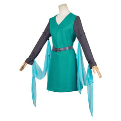 The Legend Of Zelda: Echoes Of Wisdom (2024) Zelda Swordfighter Form Green Outfits Cosplay Costume 