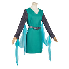 The Legend Of Zelda: Echoes Of Wisdom (2024) Zelda Swordfighter Form Green Outfits Cosplay Costume 