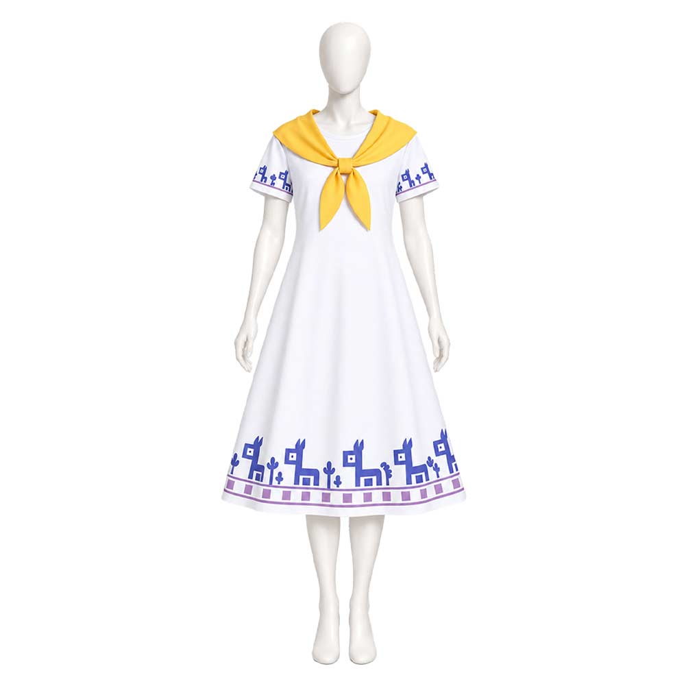 The Legend of Zelda: Ocarina Of Time (2026) ​Malon White Dress Outfits Cosplay Costume