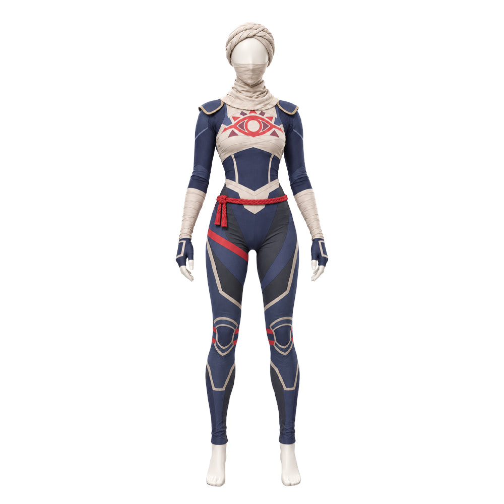 The Legend Of Zelda: Ocarina Of Time (2026) Sheik Blue Jumpsuit Set Outfits Cosplay Costume - Pre-order