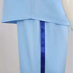 The Life Aquatic With Steve Zissou Zissou Blue Uniform Set Outfits Cosplay Costume 