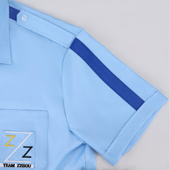 The Life Aquatic With Steve Zissou Zissou Blue Uniform Set Outfits Cosplay Costume 