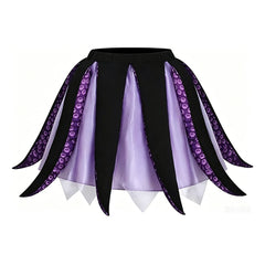 The Little Mermaid Ursula Plush Octopus Tutu Skirt Outfits Halloween Cosplay Costume