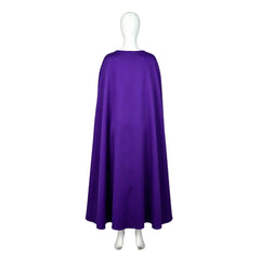 The Little Mermaid Vanessa Ursula Purple Dress Cloak Set Outfits Cosplay Costume 