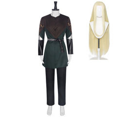 The Lord Of The Rings (2024) Legolas Black Outfits Cosplay Costume