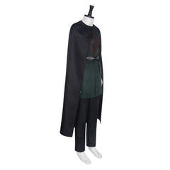 The Lord Of The Rings (2024) Thranduil Black Outfits Cosplay Costume 