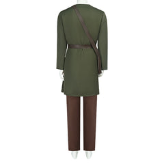 The Lord Of The Rings Bilbo Baggins Green Cloak Set Outfits Cosplay Costume 