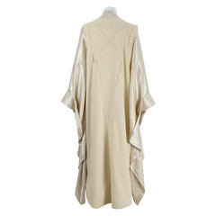 The Lord Of The Rings Saruman Beige Robe Set Outfits Cosplay Costume Halloween Suit 