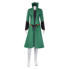 The Lord Of The Rings Season 2 (2024) Galadriel Green Set Outfits Cosplay Costume