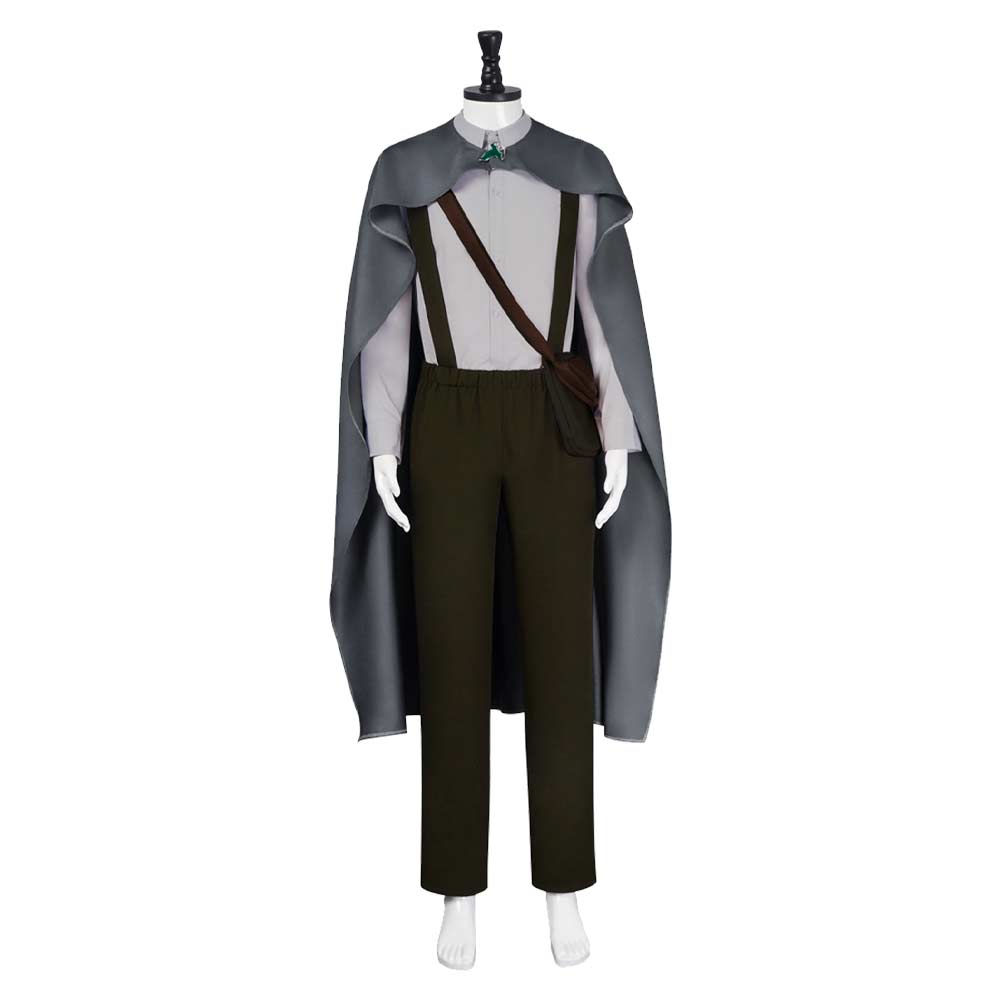 The Lord Of The Rings Season 2 (2024) Samwise Gamgee Gray Outfits Cosplay Costume 