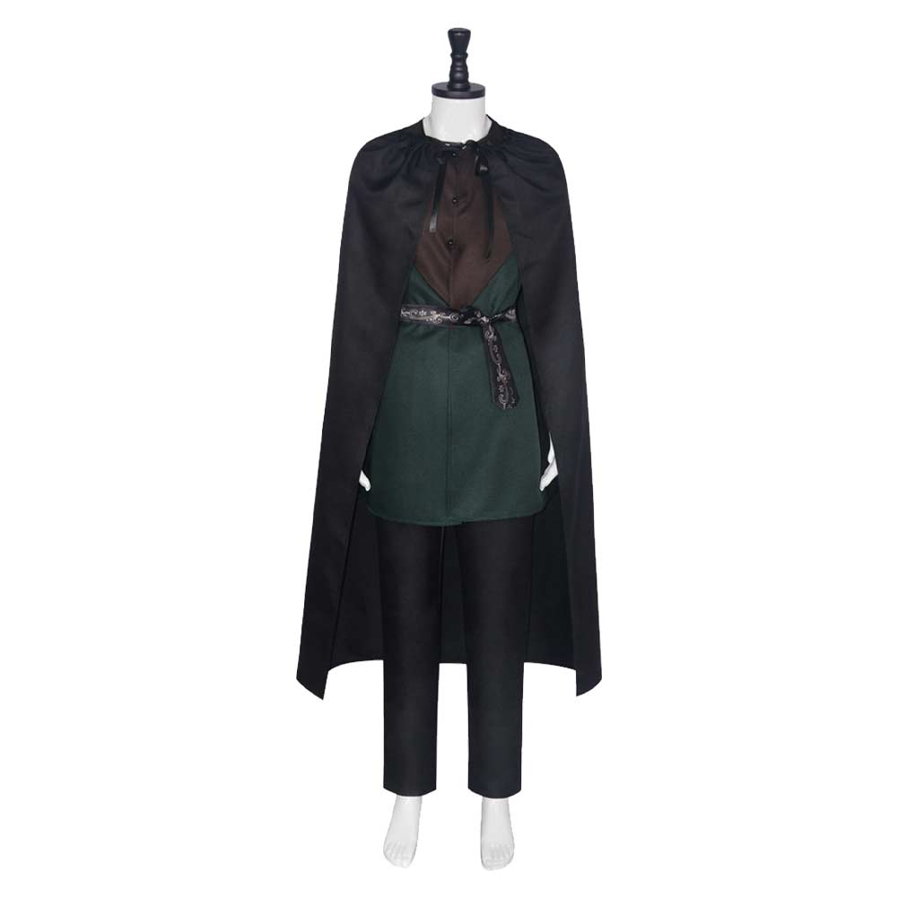 The Lord Of The Rings Thranduil Black Green Set Outfits Cosplay Costume