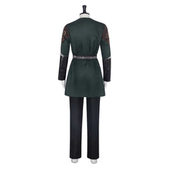 The Lord Of The Rings Thranduil Black Green Set Outfits Cosplay Costume