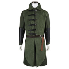 The Lord Of The Rings Thranduil Green Vest Top Set Outfits Cosplay Costume 