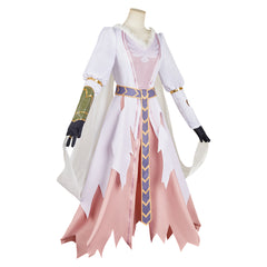 The Lord Of The Rings: The War Of The Rohirrim (2024) Hera White Dress Outfits Cosplay Costume 