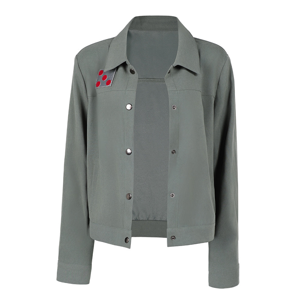 The Mandalorian And Grogu (2026) Ward Green Jacket Outfits Cosplay Costume