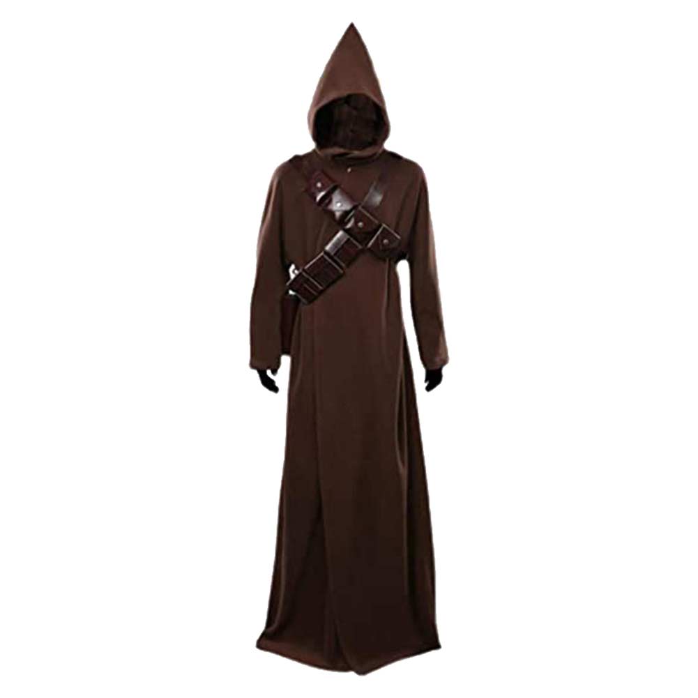 The Mandalorian Sand People Tusken Raider Brown Cloak Outfits Cosplay Costume 