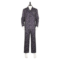 The Mask Stanley Black Sleepwear Pajamas Outfits Cosplay Costume Halloween Carnival Suit 