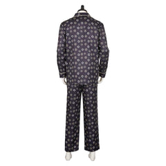 The Mask Stanley Black Sleepwear Pajamas Outfits Cosplay Costume Halloween Carnival Suit 