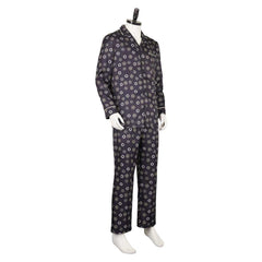 The Mask Stanley Black Sleepwear Pajamas Outfits Cosplay Costume Halloween Carnival Suit 