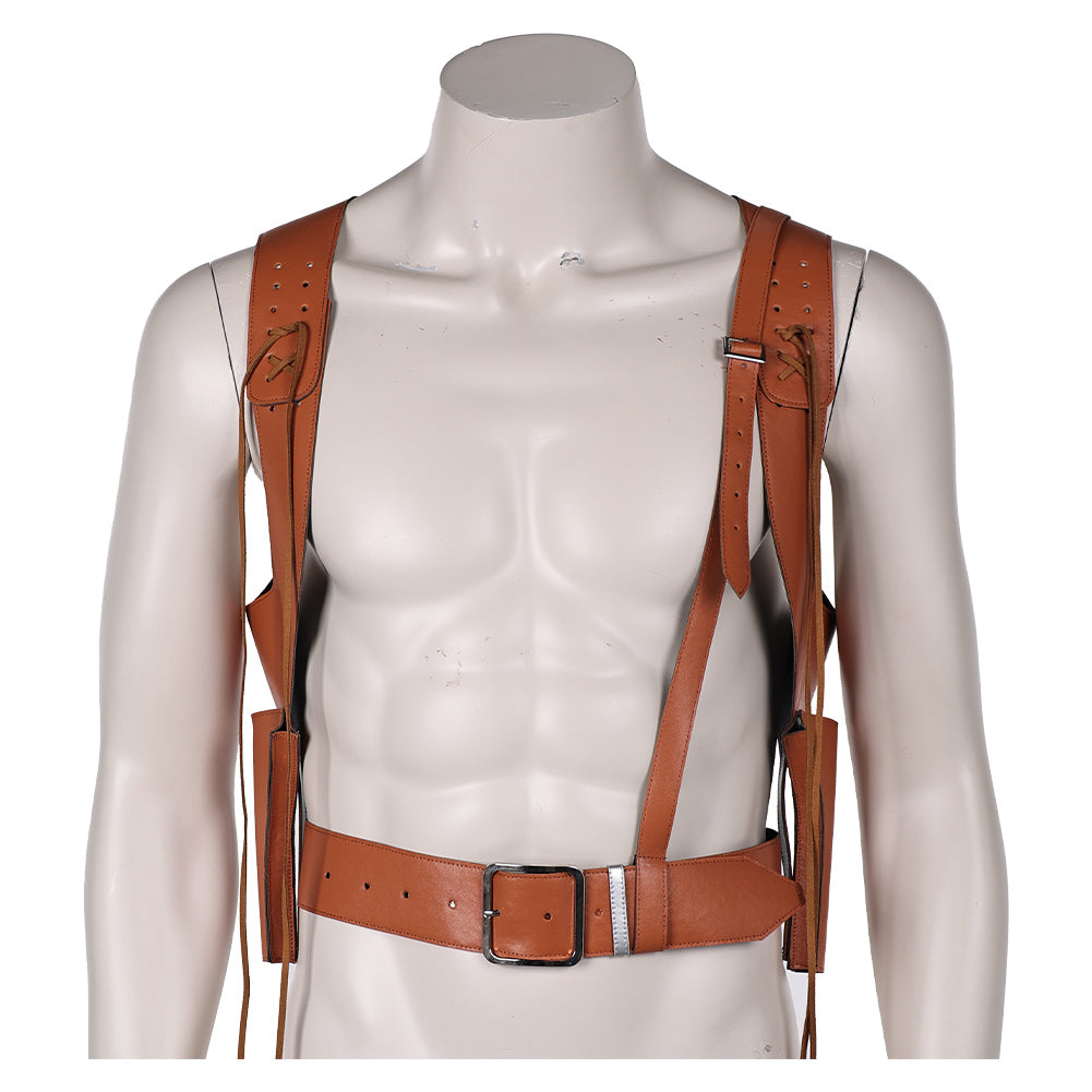 The Mummy Rick O'Connell Back Straps Belt Set Cosplay Accessories Props 